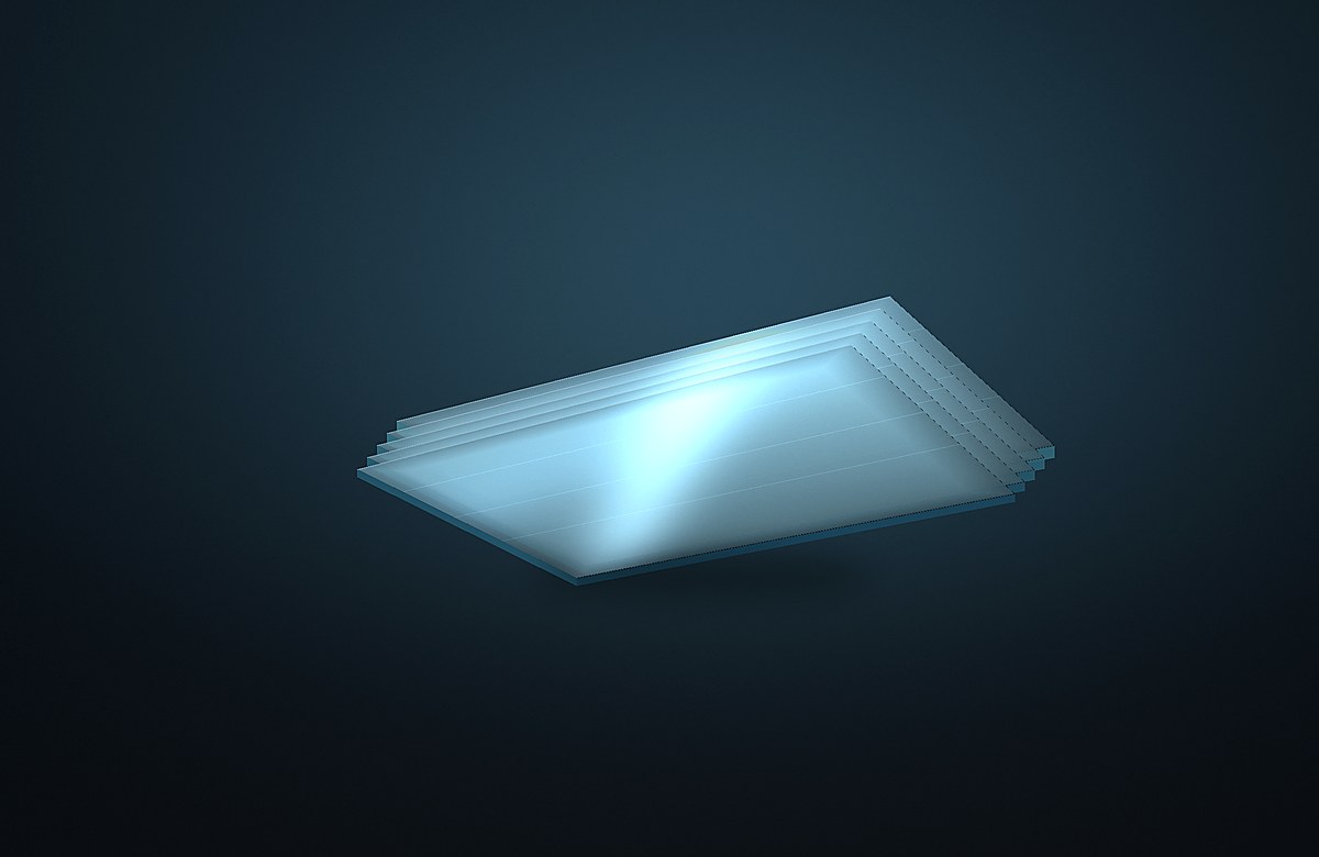 Стекло Р2В — визуализация изделия